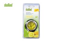 Gelber Zitronen-Duft-Auto-Entlüftungs-Lufterfrischer-Membran-Größe SGS